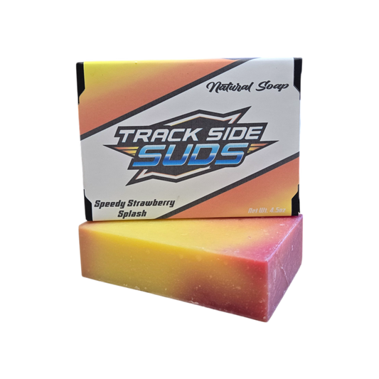 Speedy Strawberry Splash Soap Bar