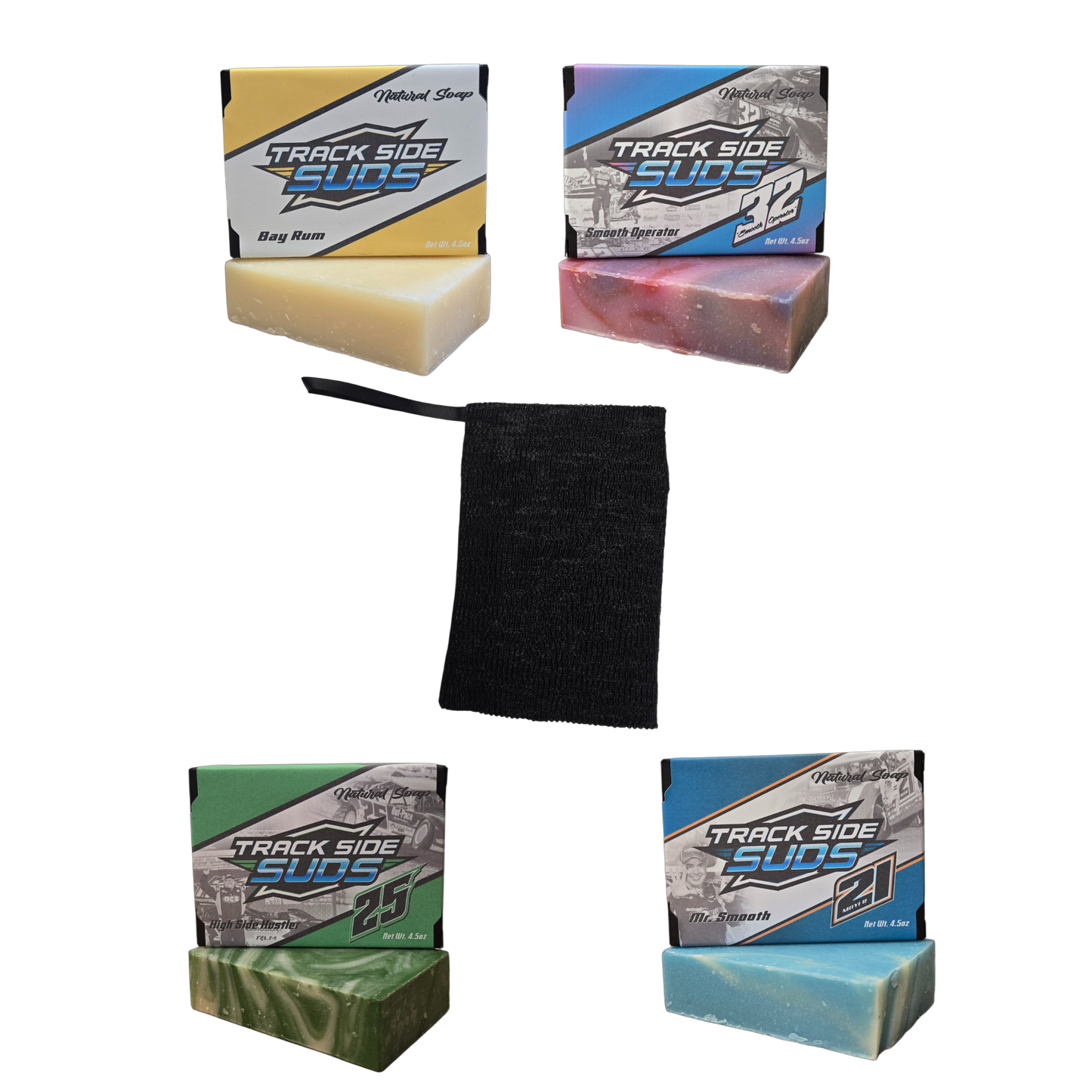 Pit Crew 4-Pack + Free Scrubber Bag